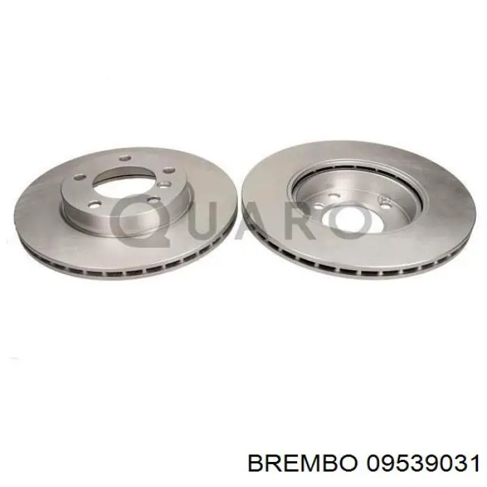 Disco de freno 09539031 Brembo