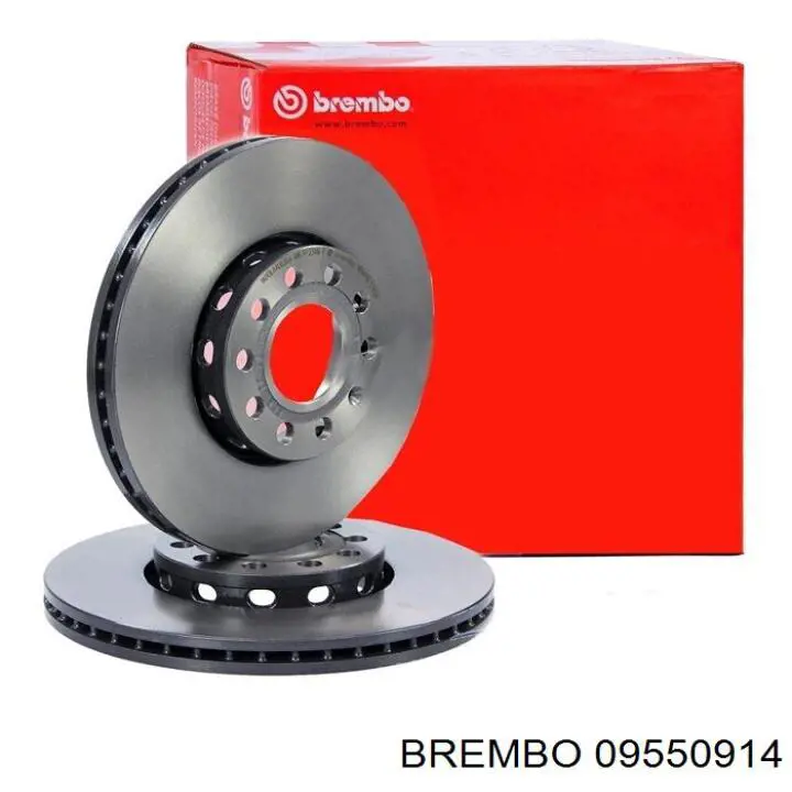 09550914 Brembo disco de freno delantero