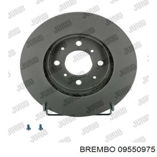 Disco de freno delantero Brembo 09550975