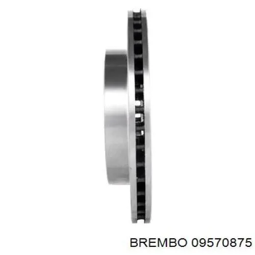 09570875 Brembo Freno de disco trasero