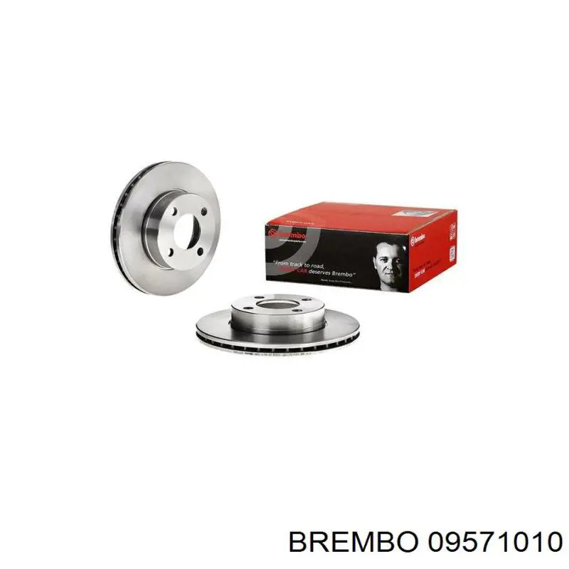 Frenos delanteros Brembo 09571010 precio, desde 48,49 EUR