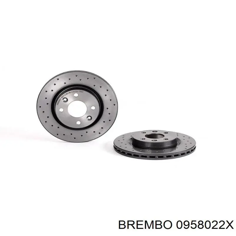 Frenos delanteros Brembo 0958022X precio, desde 38,82 EUR