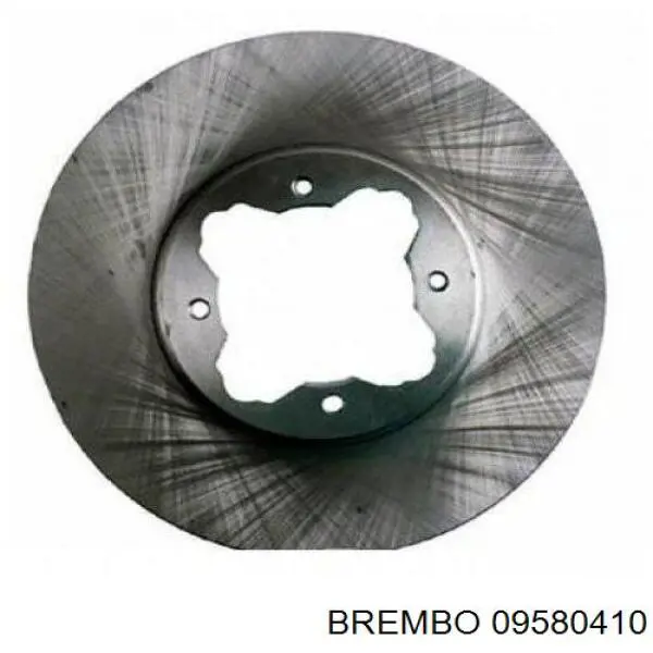 Disco de freno delantero Brembo 09580410