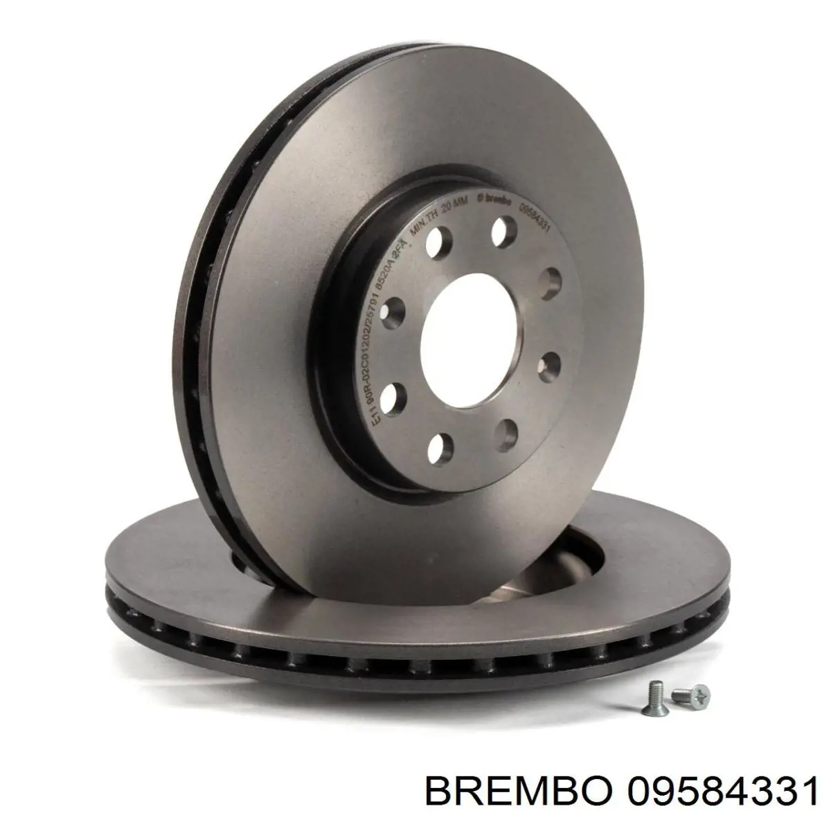 Disco de freno 09584331 Brembo