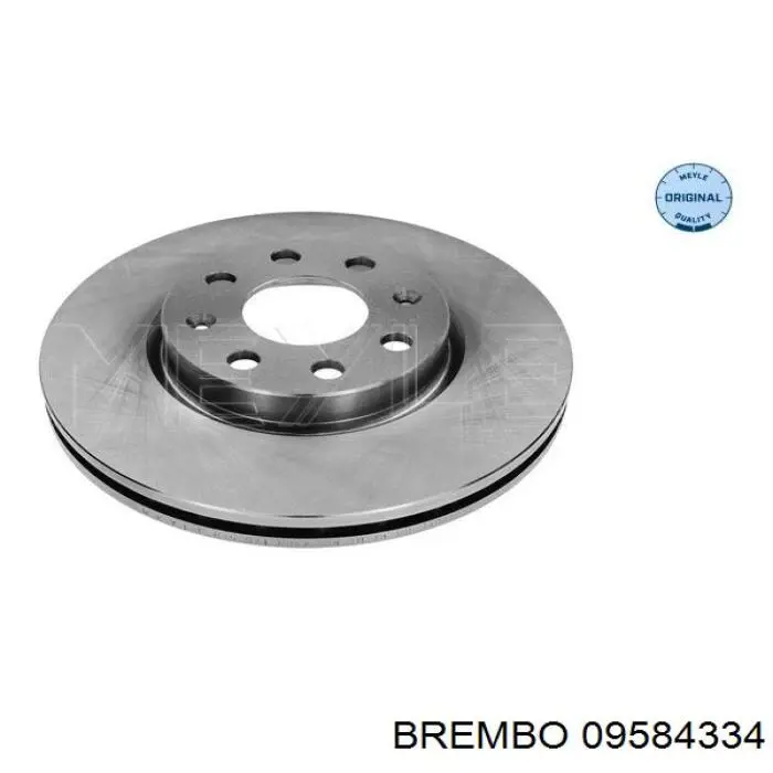 09.5843.34 Brembo freno de disco delantero