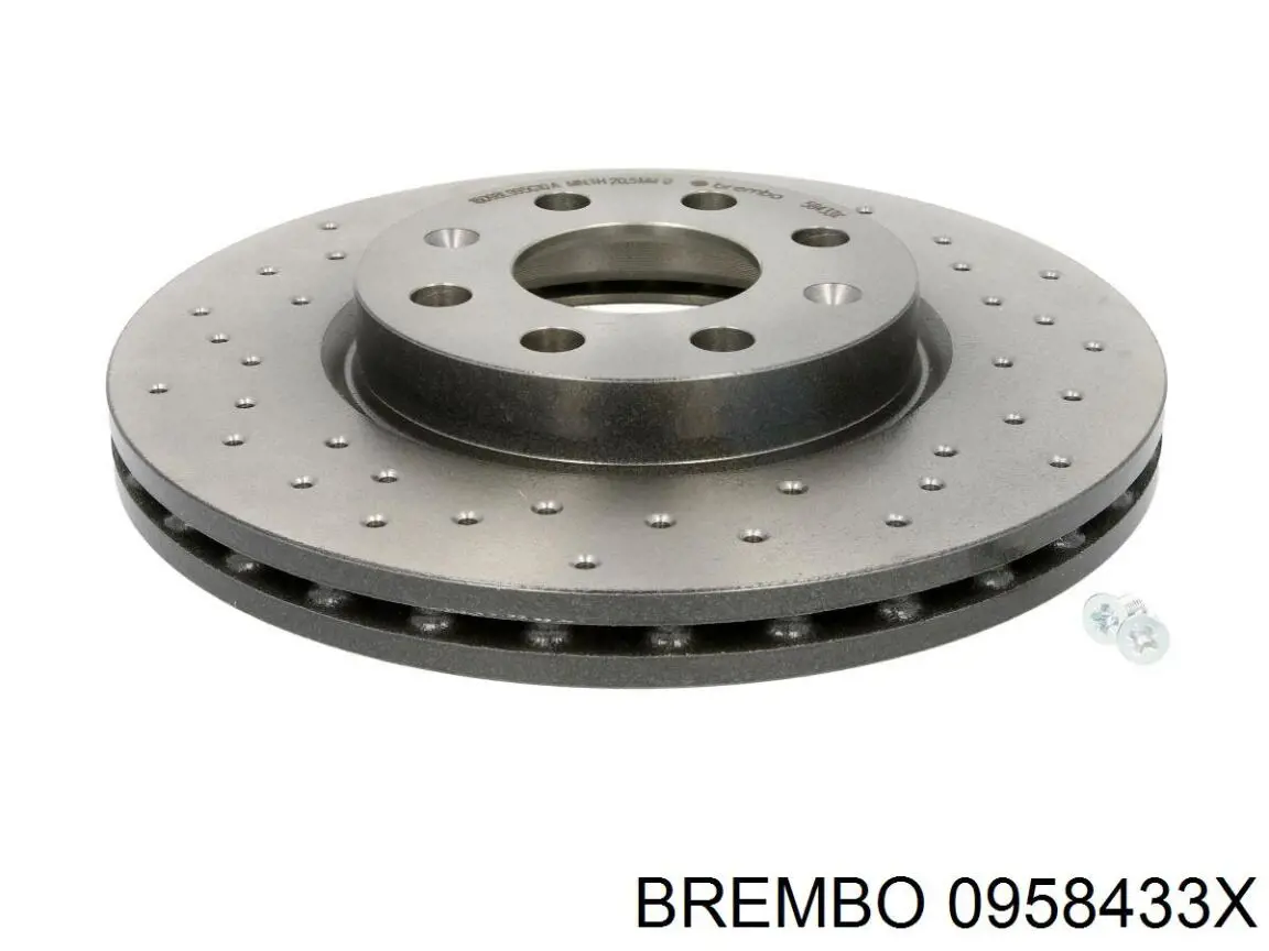 09.5843.3X Brembo freno de disco delantero