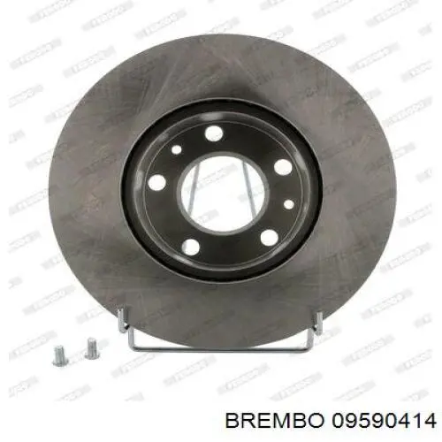 Comprar 09590414 Brembo Freno de disco delantero
