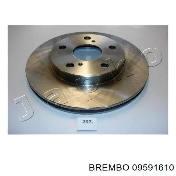 09591610 Brembo disco de freno delantero