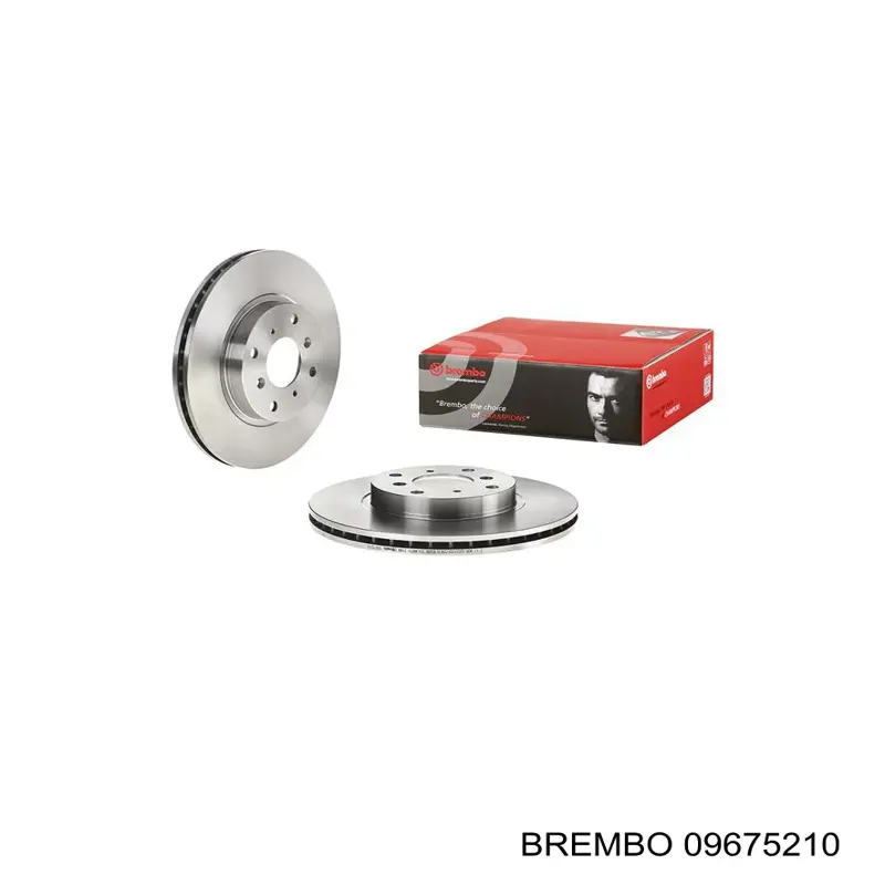 Frenos delanteros Brembo 09675210 precio, desde 51,30 EUR