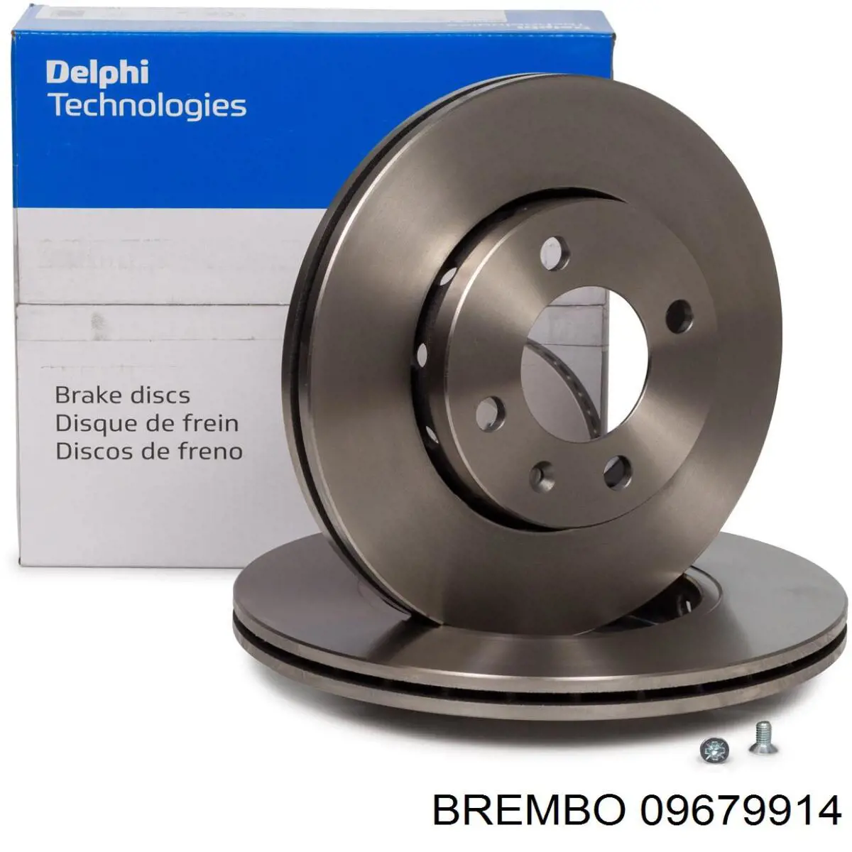 09679914 Brembo disco de freno delantero