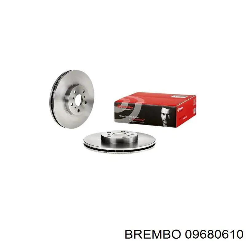 09.6806.10 Brembo freno de disco delantero