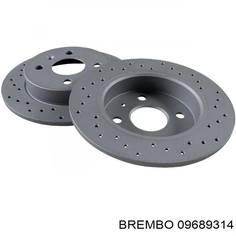 09.6893.14 Brembo freno de disco delantero