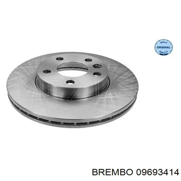 Disco de freno delantero Brembo 09693414