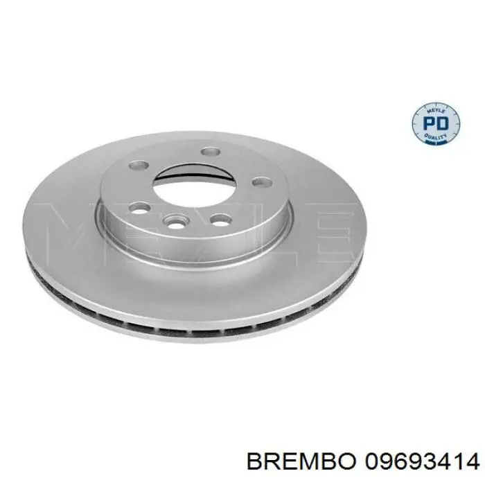 Comprar 09693414 Brembo Freno de disco delantero