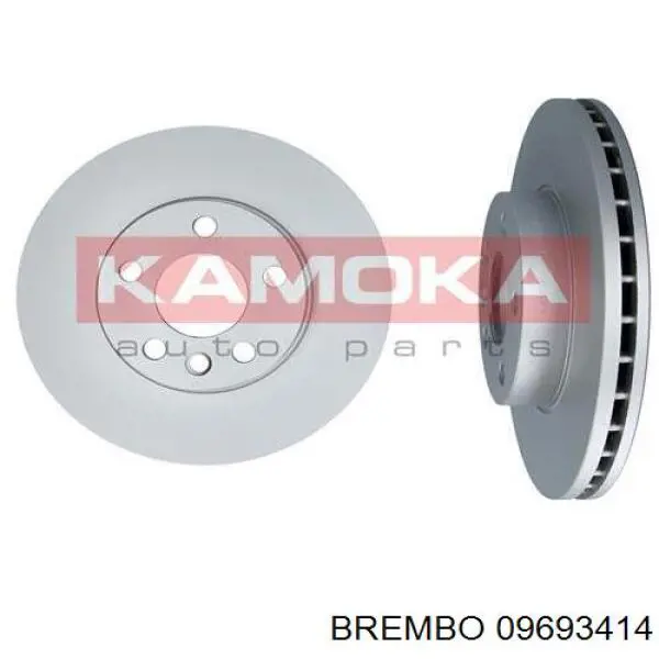 Disco de freno 09693414 Brembo