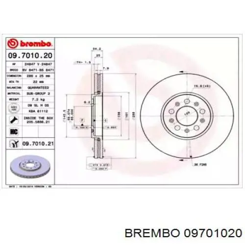 Freno de disco delantero Mercedes E C124