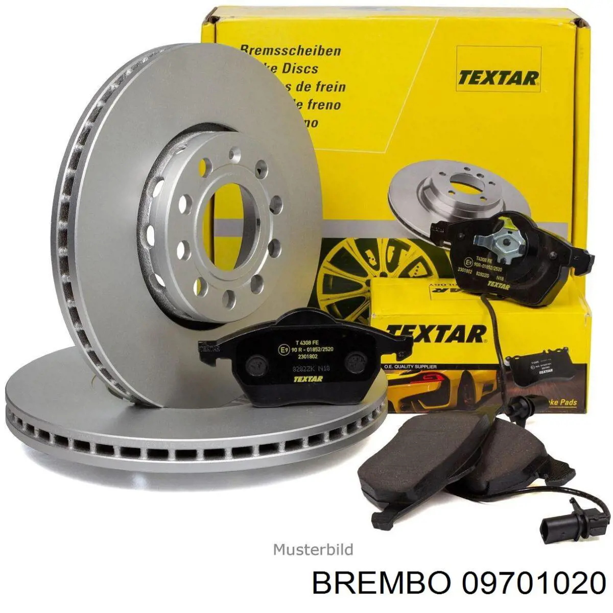 Freno de disco delantero Mercedes E C124