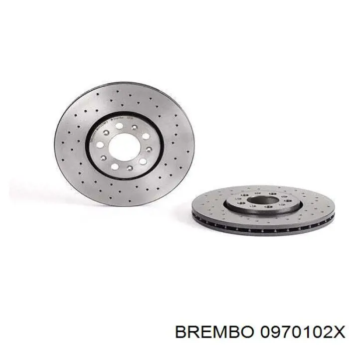 Freno de disco delantero Mercedes E C124