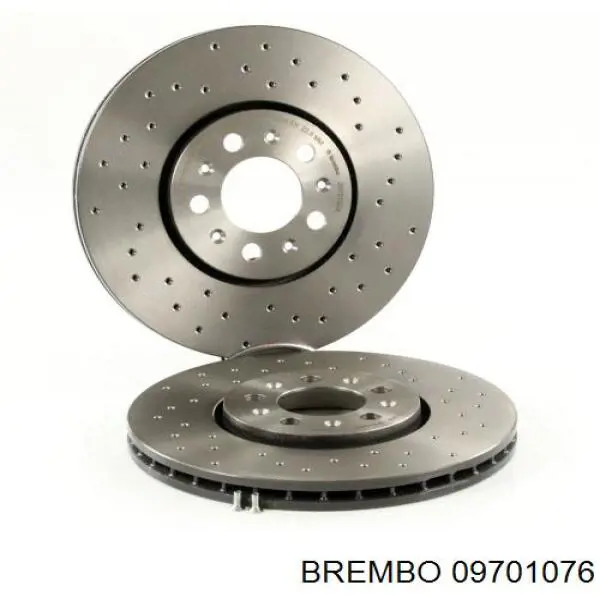 09.7010.76 Brembo freno de disco delantero