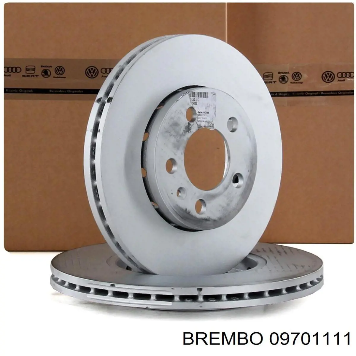 Disco de freno 09701111 Brembo