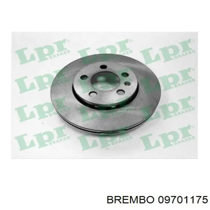 Disco de freno 09701175 Brembo