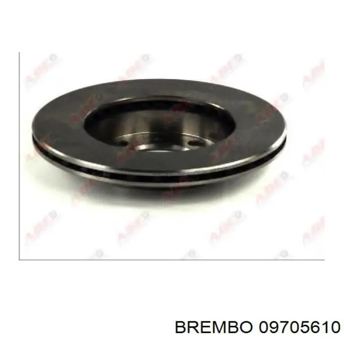 Disco de freno delantero Brembo 09705610
