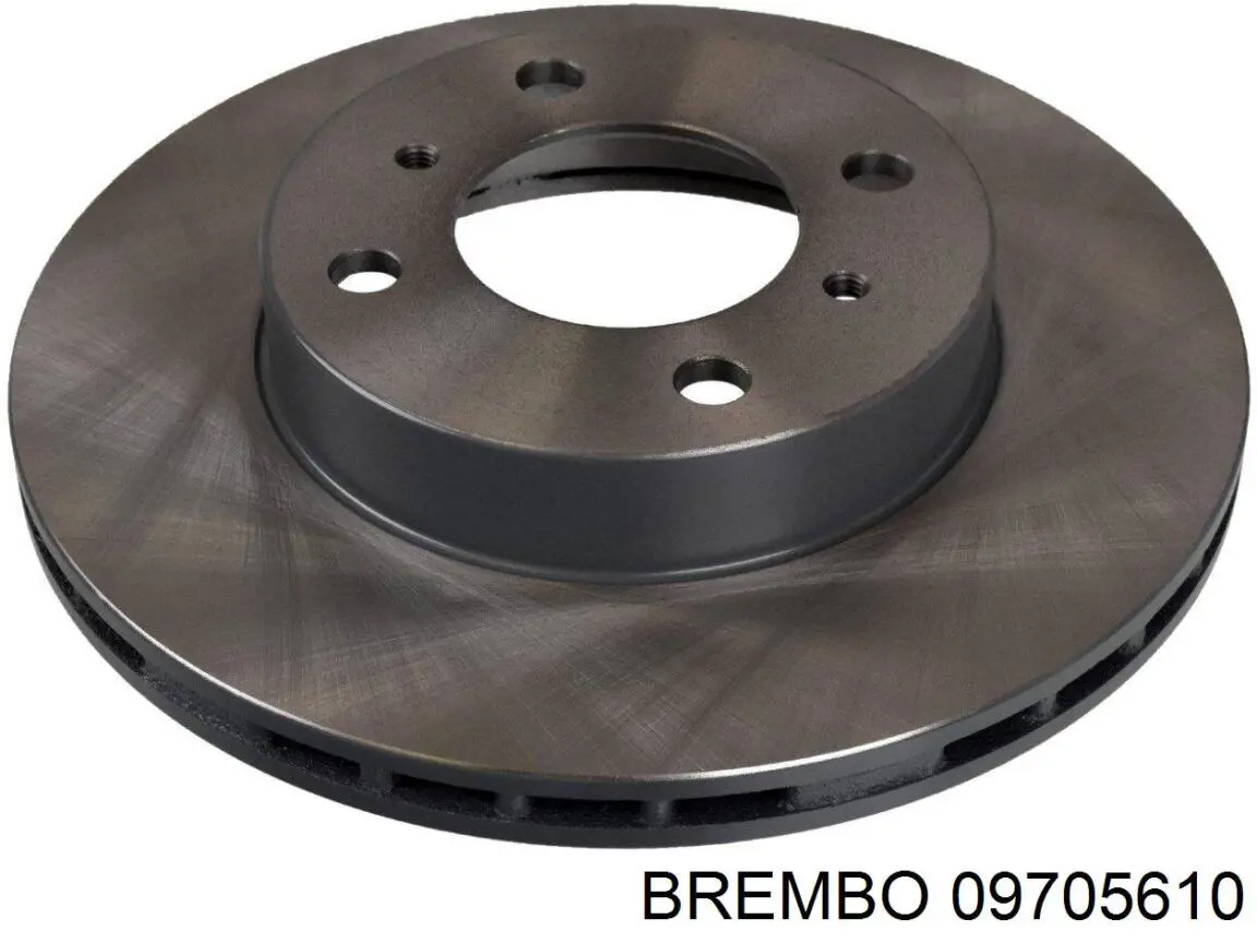 09705610 Brembo freno de disco delantero