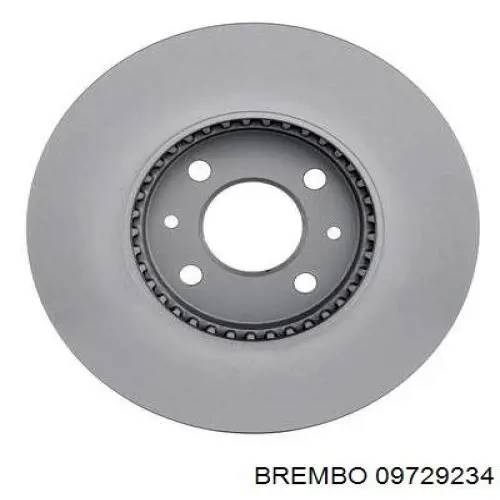 09.7292.34 Brembo disco de freno delantero