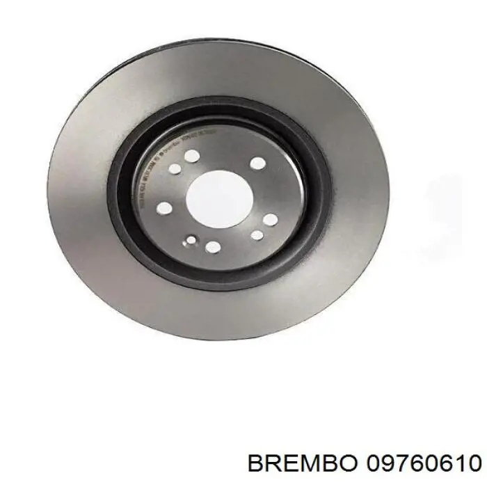 09760610 Brembo disco de freno delantero