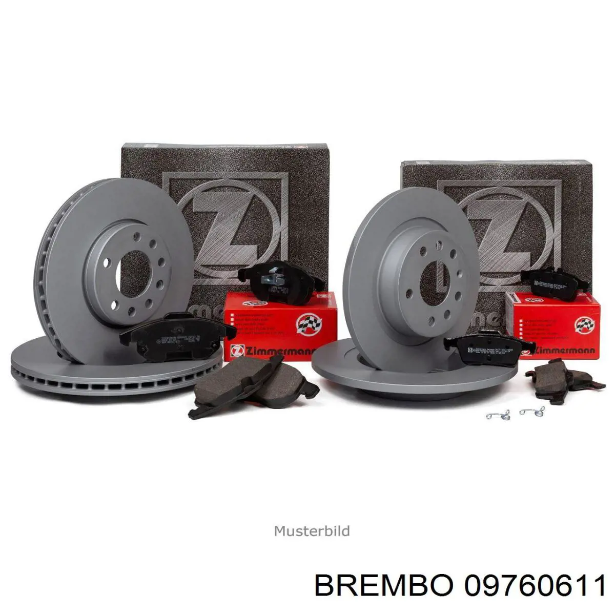 Frenos delanteros Brembo 09760611 precio, desde 63,58 EUR