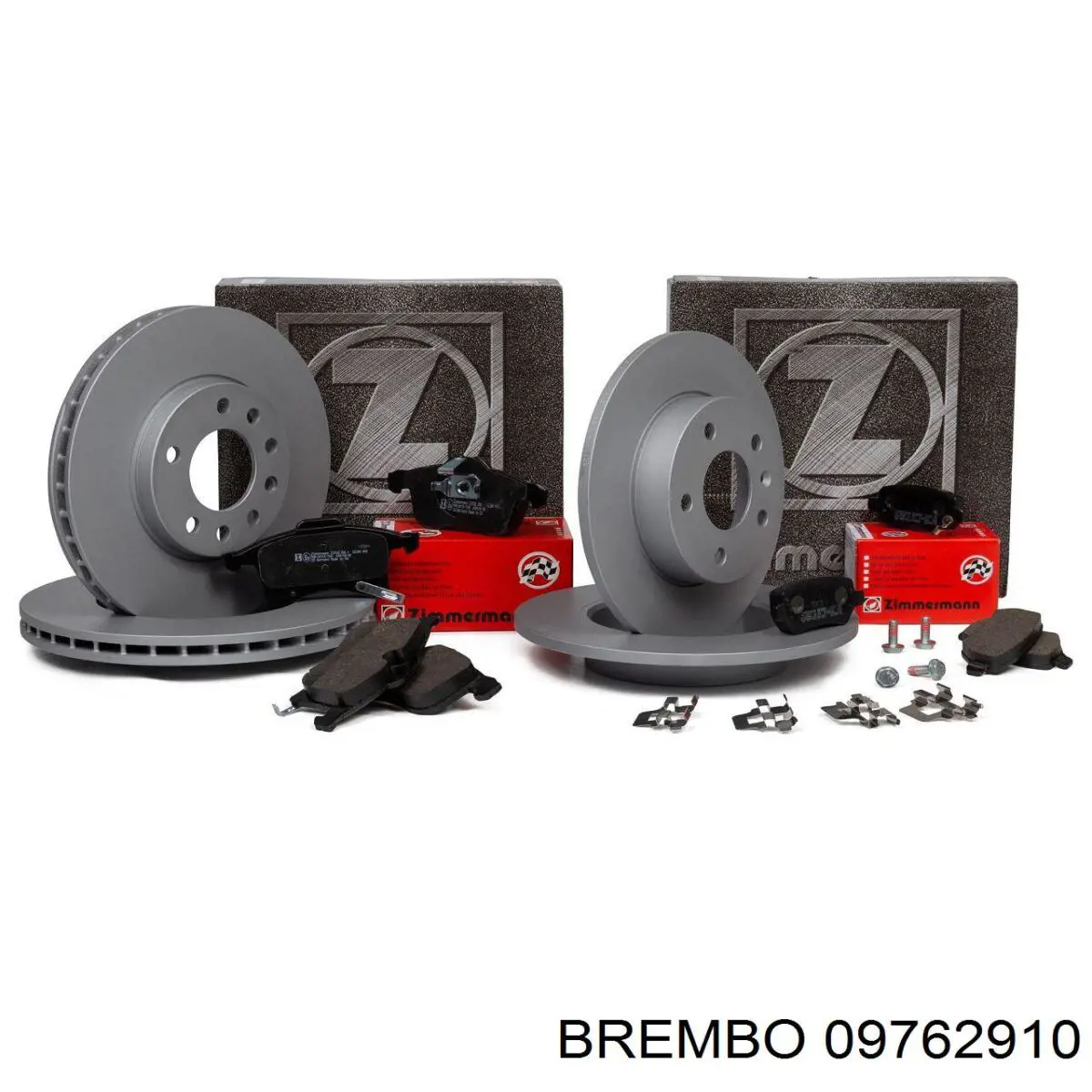 Disco de freno delantero Brembo 09762910