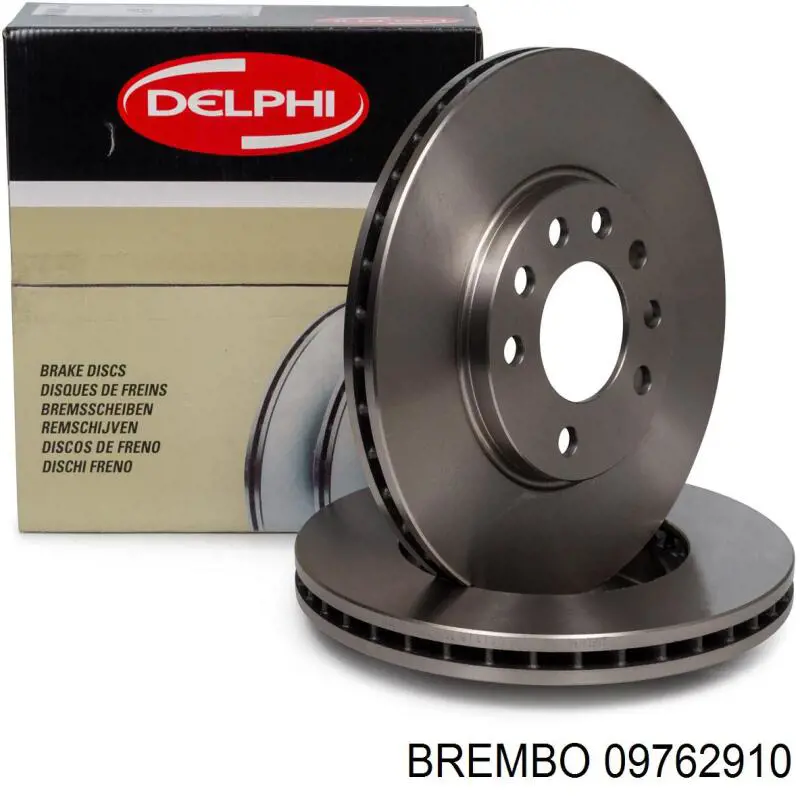 Comprar 09762910 Brembo Freno de disco delantero