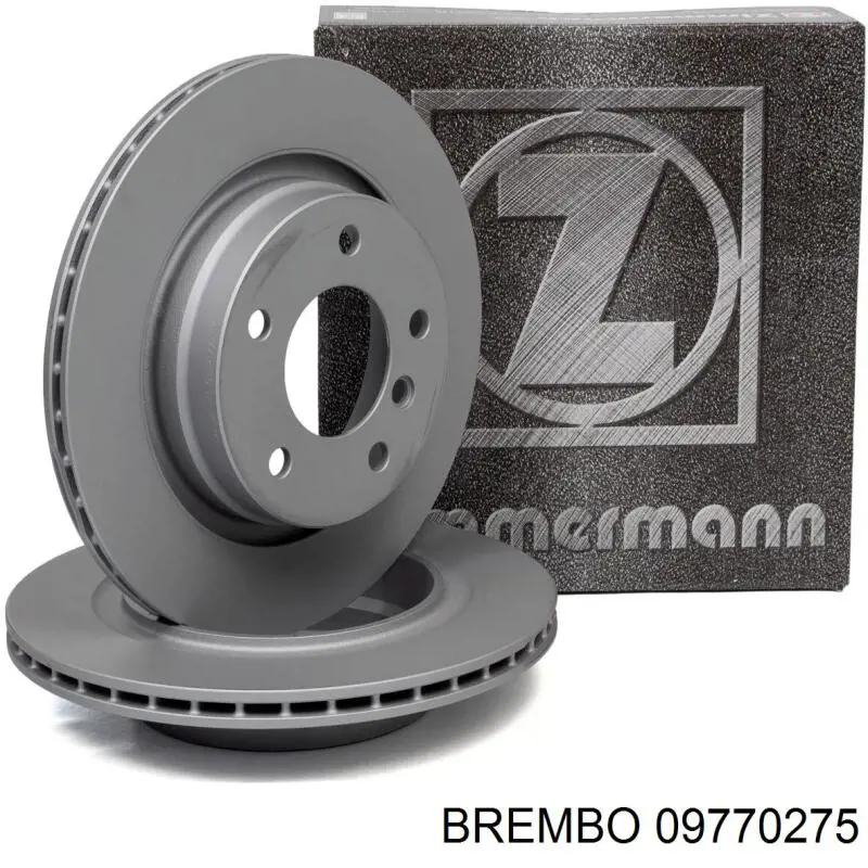 09770275 Brembo Freno de disco trasero