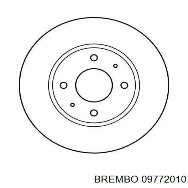 09772010 Brembo Discos
