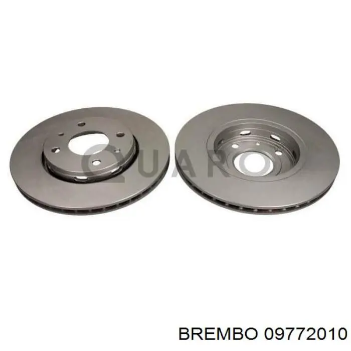 Comprar 09772010 Brembo Freno de disco delantero