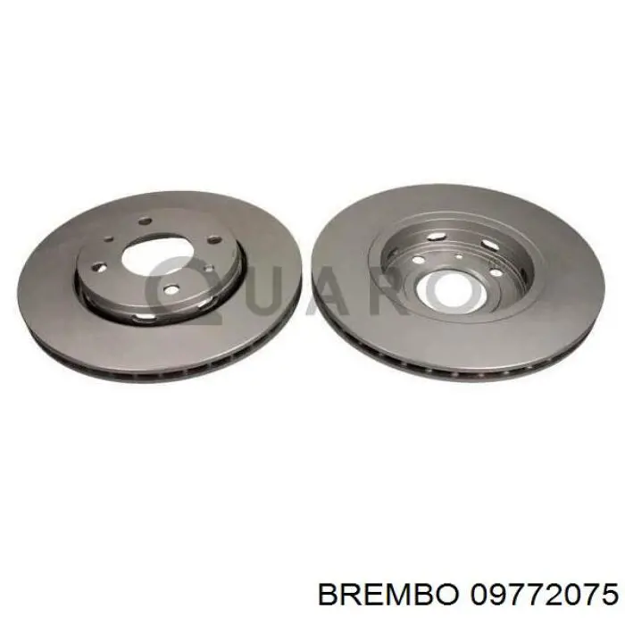 Frenos delanteros Brembo 09772075 precio, desde 34,50 EUR