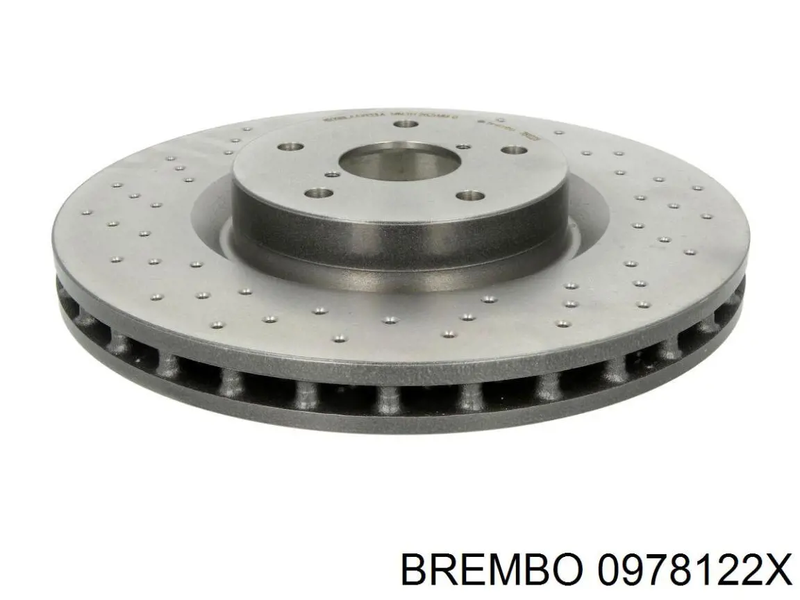 09.7812.2X Brembo freno de disco delantero