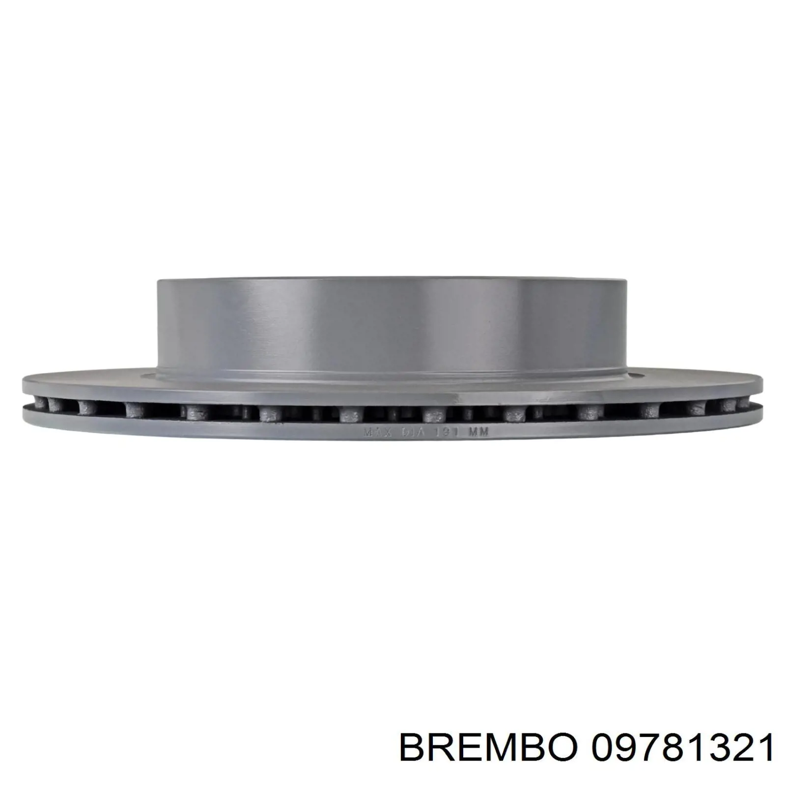 09781321 Brembo Freno de disco trasero