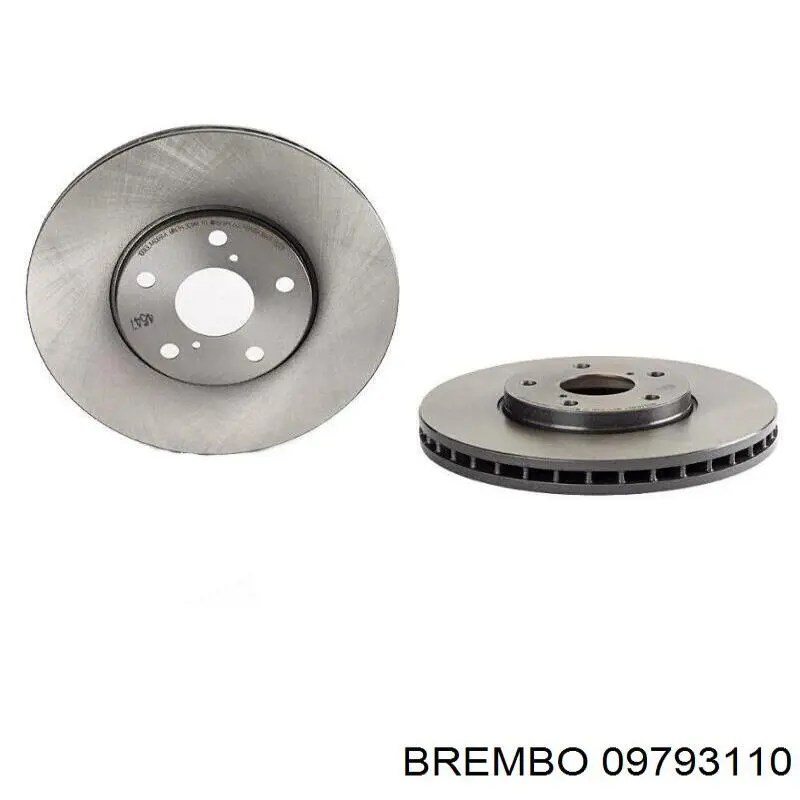 09793110 Brembo disco de freno delantero