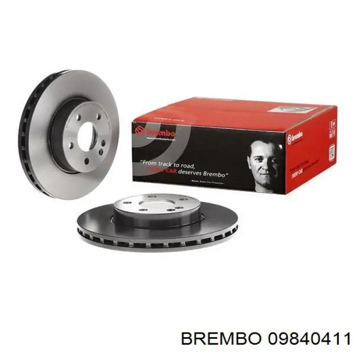Frenos delanteros Brembo 09840411 precio, desde 42,85 EUR
