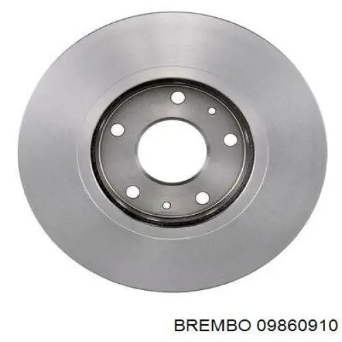 Disco de freno delantero Brembo 09860910