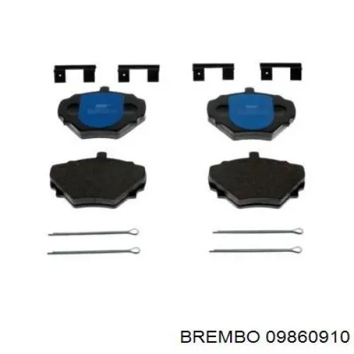 Comprar 09860910 Brembo Freno de disco delantero