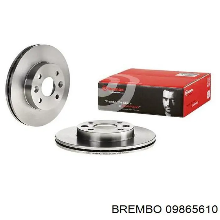 09865610 Brembo freno de disco delantero