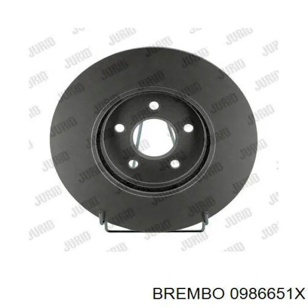 0986651X Brembo disco de freno delantero
