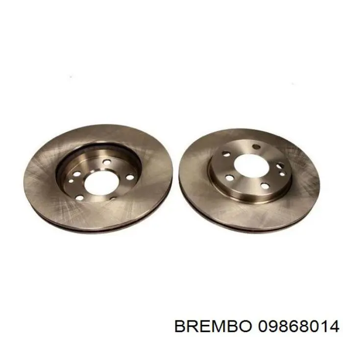 09868014 Brembo disco de freno delantero