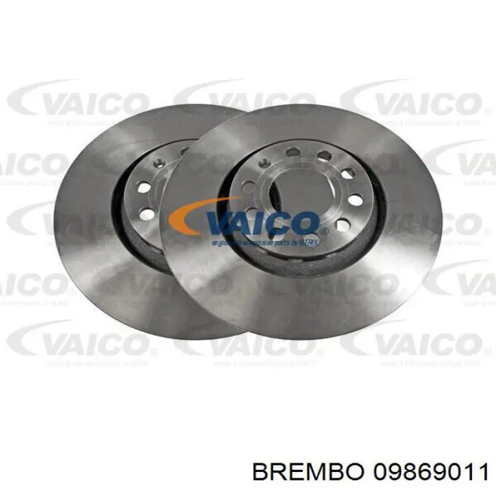 Disco de freno delantero Brembo 09869011