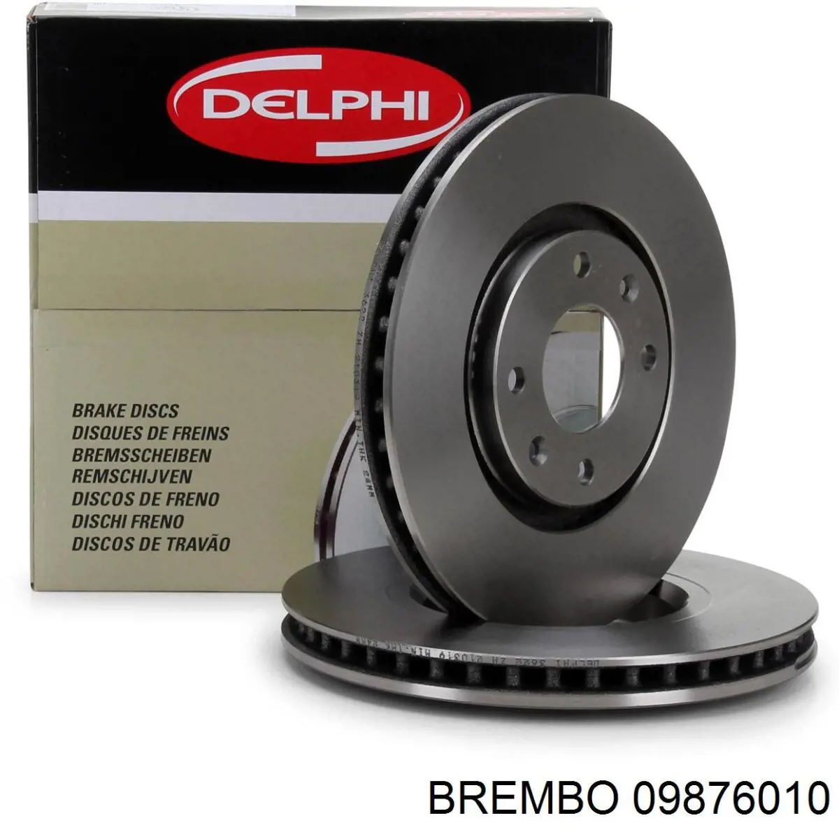 Freno de disco delantero Citroen C4 UD