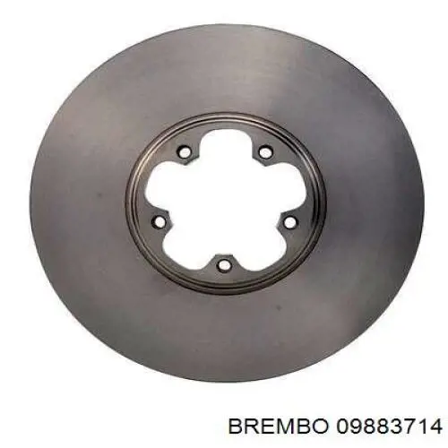Disco de freno delantero Brembo 09883714