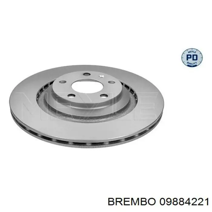 09.8842.21 Brembo disco de freno trasero