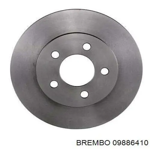 09886410 Brembo freno de disco delantero